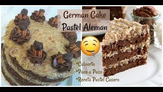 Paso a Paso Pastel Casero AlemanGerman Cake [upl. by Aerdnahc]