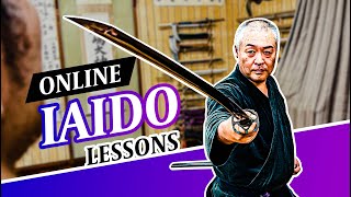 Sign Up to Learn Iaido Online from Japans Great Samurai Master 8th Dan Kyōshi  40Y of Training [upl. by Nitas]