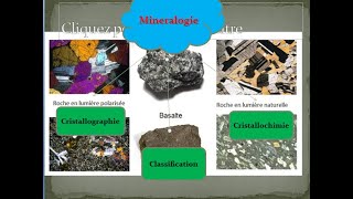 Mineralogie chapitre1  La Cristallgraphie Darija [upl. by Branca628]