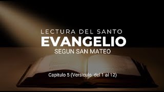 Evangelio 01 Noviembre 2024 San Mateo Capitulo 5 Versículos del 1 al 12 [upl. by Etteluap]