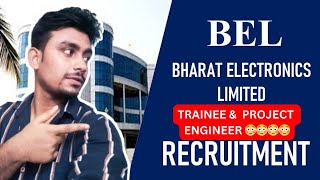 BEL RECRUITMENT 2023  FRESHERS ELIGIBLE  LATEST JOB UPDATE  APPLY NOW 😲 😲 [upl. by Dickie]