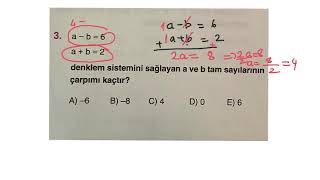 9 Sınıf Matematik 1Dereceden İki Bilinmeyenli Denklemler Tümler Yayınları Soru ÇözümüBölüm 2 [upl. by Schlesinger]