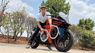 2022 KTM RC 390 Ride Impressions  Gagan Choudhary [upl. by Richie252]