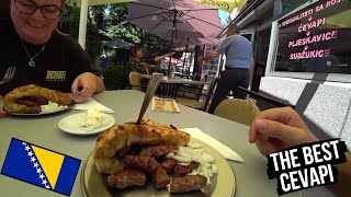 Best Cevapi In The Balkans Is In TRAVNIK  Bosnia amp Herzegovina 🇧🇦 [upl. by Harley]