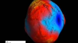 La reale forma della Terra dal satellite GOCE dellESA [upl. by Ambrosius]