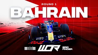 WOR I F1 23  PC  Tier 3  Season 16  Round 1  Bahrain [upl. by Arytahs]