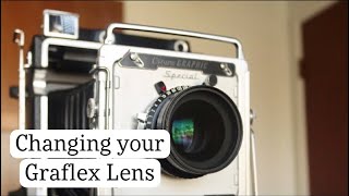 Changing your Graflex lens [upl. by Quirk788]