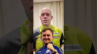 Blind ranking dart players with MVG michael Van Gerwen [upl. by Reldnahc521]