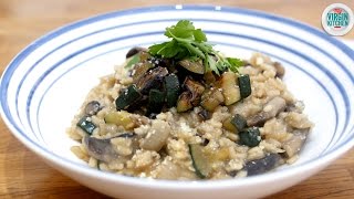 EASY MUSHROOM RISOTTO RECIPE [upl. by Santa]