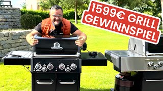 DER NEUE BROIL KING BARON 490 SHADOW IR VERLOSUNG  Klaus grillt [upl. by Ponzo]