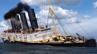 The Sinking of the Lusitania  New 2024 Animation [upl. by Nohsram]