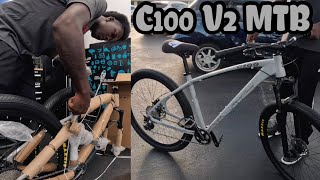 Unboxing My New Collective Bike   C100 V2 MTB  CONCRETE GREY [upl. by Rella]