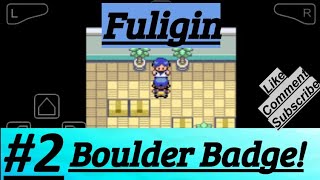 Pokemon Fuligin Part 2 PokeFan Earned Boulder Badge From Ned At Reinbort Town [upl. by Gladi]