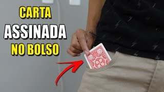 APRENDA AGORA UMA ÓTIMA MÁGICA COM BARALHO TUTORIAL [upl. by Ymot]