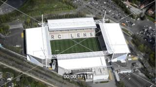 Stade BollaertDelelis in Lens in NordPasdeCalais Picardie Frankreich [upl. by Addie414]