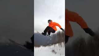 Winter Fun on the Slopes🏂short shorts shortsfeed shortsvideo skiing nature slopes challenge [upl. by Zilada]