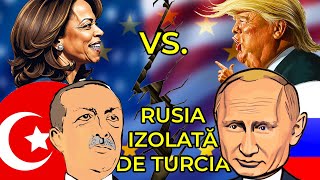 TURCIA BLOCHEAZĂ RUSIA BĂTĂLIA FINALĂ DINTRE TRUMP amp KAMALA CINE CÂȘTIGĂ [upl. by Lamiv]