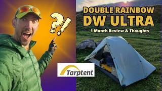 Tarptent Double Rainbow DW ULTRA Tent  1 Month Review and Thoughts [upl. by Oab158]