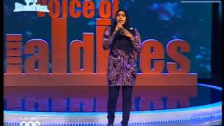 Voice of Maldives 2011 Magey yaar nudhaashey by Nazna [upl. by Aver711]