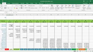 VALORIZACIONES DE OBRA CON EXCELHOJA CALENDARIO PROGRAMADO3 [upl. by Hanonew]