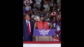 Nelk Boys call out Tim Walz officially endorse Donald Trump for President at Las Vegas rally [upl. by Vizzone190]