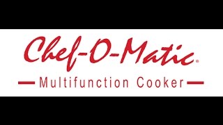 CHEFOMATIC MULTIFUNCTION COOKER [upl. by Oneg]