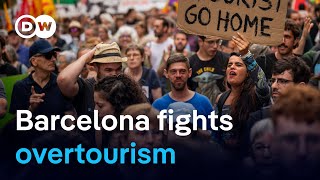 Behind Barcelonas fight against overtourism  DW News [upl. by Elysee941]