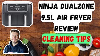 HOW TO CLEAN THE NINJA DUAL ZONE MAX 95 LITRE AIR FRYER  NINJA AIR FRYER AF400UK [upl. by Iggam530]