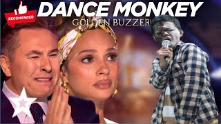 AmericanGotTalentDanceMonkeyGembelThisSuperAmazing [upl. by Yram]