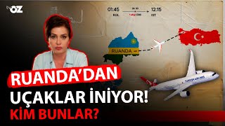 RUANDADAN UÇAK ÜZERİNE UÇAK İNİYOR  KİM BUNLAR [upl. by Lorenzana]