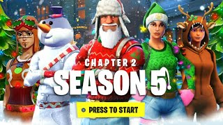 Fortnite Chapter 2 Season 5  Launch Trailer Winterfest Event 2020 [upl. by Lasser459]