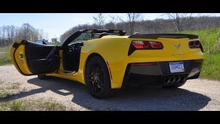 2014 Chevrolet Corvette Stingray Z51 Convertible  Road Test Review [upl. by Freya902]