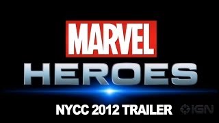 Marvel Heroes Trailer  NYCC 2012 [upl. by Inaoj]