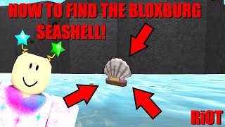 How To Find The Seashell on Bloxburg OLD [upl. by Eilagam]