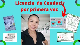 Como TRAMITAR tu LICENCIA DE CONDUCIR por PRIMERA VEZ [upl. by Cazzie90]