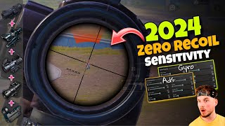 BEST SENSITIVITY SETTING ✅ AND FULL GUIDE  0 RECOIL IN PUBG MOBILE  BGMI [upl. by Lebiralc]