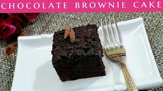 chocolate brownie cake  chocolate brownie cake recipe brownie cake easy and quick cake recipe [upl. by Anihpled]