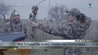 DNR explains what to expect this archery crossbow deer hunting season [upl. by Nessie856]