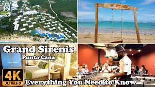 Grand Sirenis Punta Cana Resort Casino amp Aquagames Dominican Republic Everything You Need to Know 4K [upl. by Ades498]