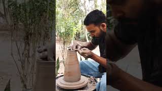 Ceramic pottery short video pottery potterystudio art ceramicstudio abhastudio8 [upl. by Mays]