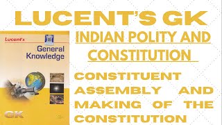 L8 Lucent GK  Constituent Assembly  Important committees of Assembly And Chairman  UPSC  SSC [upl. by Aelegna194]