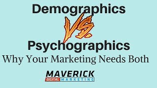 How to use Demographics and Psychographics In Marketing [upl. by Towbin]