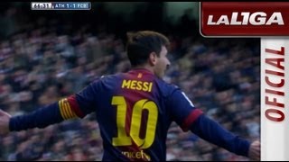 Golazo de Messi 11 en el Athletic Club  FC Barcelona  HD [upl. by Direj465]