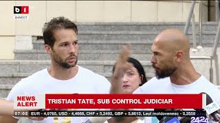 FRAȚII TATE SCAPĂ DE ÎNCHISOARE AREST LA DOMICILIU ȘI CONTROL JUDICIARȘtiri B1TV23 aug 2024 [upl. by Durwyn]