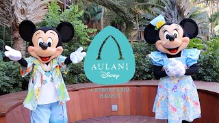 Makahiki Character Breakfast and a Fun Day at Disney’s Aulani  Hawaii [upl. by Leilamag]