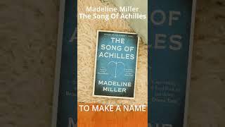 The Song Of Achilles by Madeline Miller bookreview books booktok [upl. by Noynek443]