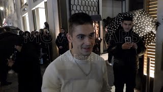 Hero Fiennes Tiffin  After Movieparis Fashion week 2 mars 2024 hôtel mandarin [upl. by Singer]