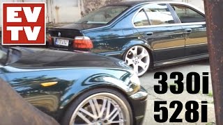 Static BMW E46 330i amp E39 528i on 19quotrims [upl. by Aztilem]