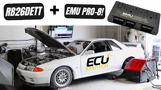 R32 GTR RB26DETT ECU Master Pro8 PNP  Basemap Setting Timing PreDyno Prep [upl. by Selohcin]