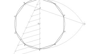 General method to draw regular polygons inscribed in a circle [upl. by Haerr]